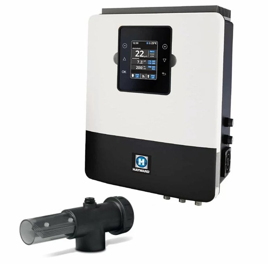 Elektrolyse + Top-Poolsteuerung, Anzeige: digital