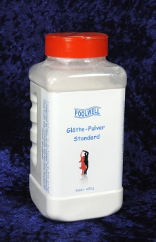 Poolwell Gltte-Pulver Standard, leicht staubend, Dose 600 g = ca. 1000 ml
