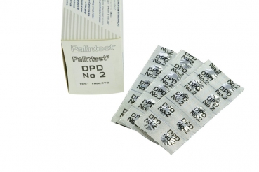 DPD 2  Reagenztabletten Palintest fr Komparator, 250 Tests