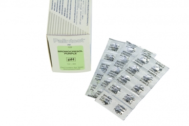 pH-Wert 5,2 - 6,8: Bromcresol Purpur-Rot Reagenztabletten Palintest fr Komparator, 250 Tests