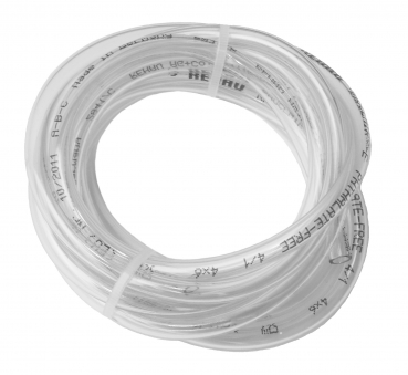 Ansaugschlauch PVC, ID: 4 mm, AD: 6 mm, Lnge: 2 m