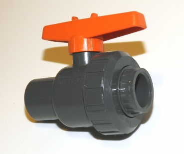 Kugelhahn mit 2 Klebemuffen 20 mm