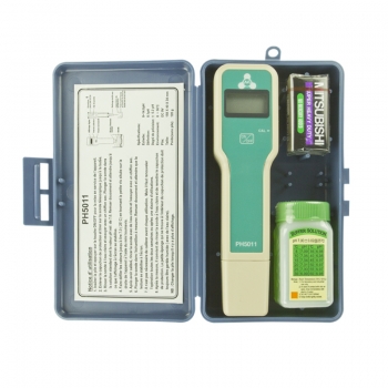 Hand-Sensor pH: 0 - 14, Auflsung: 0,1