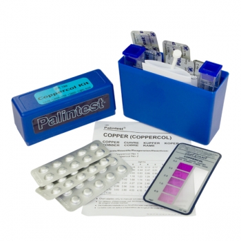 KUPFER, Palintest Wasseranalyse-Test-Kit, mit Reagenzien, 0 - 5 ppm