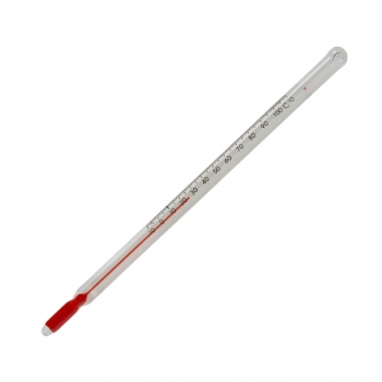 Thermometer Glas, Lnge 13 cm, - 10 bis + 110 Grad