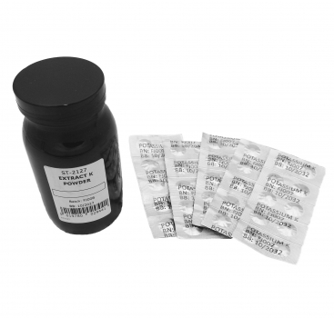 Komplett-Reagenzien-Pack KALIUM, fr 50 Tests, 0 - 450 ppm K