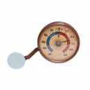 Luft-Thermometer, braun, selbstklebend
