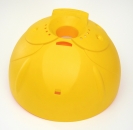 Haube fr Bodensauger Magic Clean, gelb, ohne Kopf, ohne Punkte