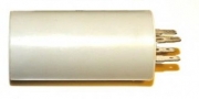 Kondensator Länge 70/82 mm, 14 µ-K, Kabelschuhadapter für Schwimmbadpumpen