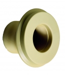 Sauger-Anschlu fr Becken mit Folie, ABS, Sand-farbig