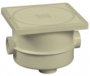 Kabelanschlussdose IP 47 fr Schwimmbder, sandfarben