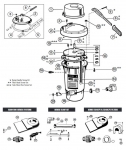 Explosionszeichnung Kieselgurfilter Perflex EC-30, EC-40, EC-40-AC