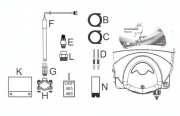 Explosionszeichnung "DIY-Chem / EZ-Chem", Erweiterungs-Kit Redox